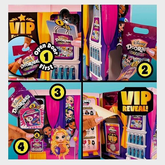NEW IN BOX DISNEY DOORABLES ADORBS SURPRISE DOLL BOX - Picture 2 of 8
